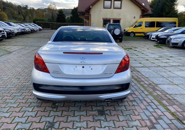 Peugeot 207 CC cena 13800 przebieg: 127000, rok produkcji 2007 z Pasym małe 154